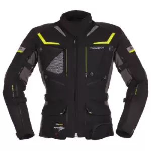 Image of Modeka Panamericana Jacket Black Yellow 3XL