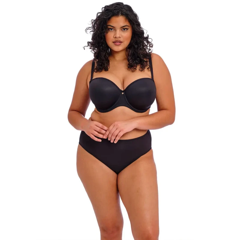 Image of Elomi Womens underwired molded bra Elomi Smooth Noir Female 100I
