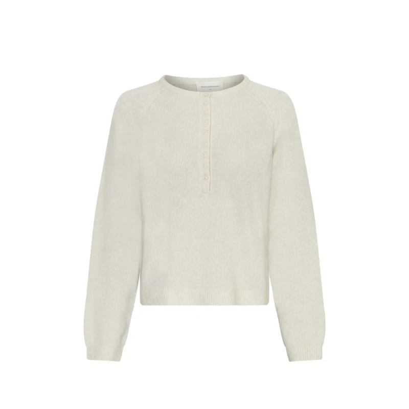 Image of moss copenhagen Woman sweater Moss Copenhagen Palema Alegria Blanc Female XS/S