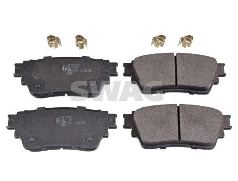 Image of Brake pad set SWAG 33 10 7348