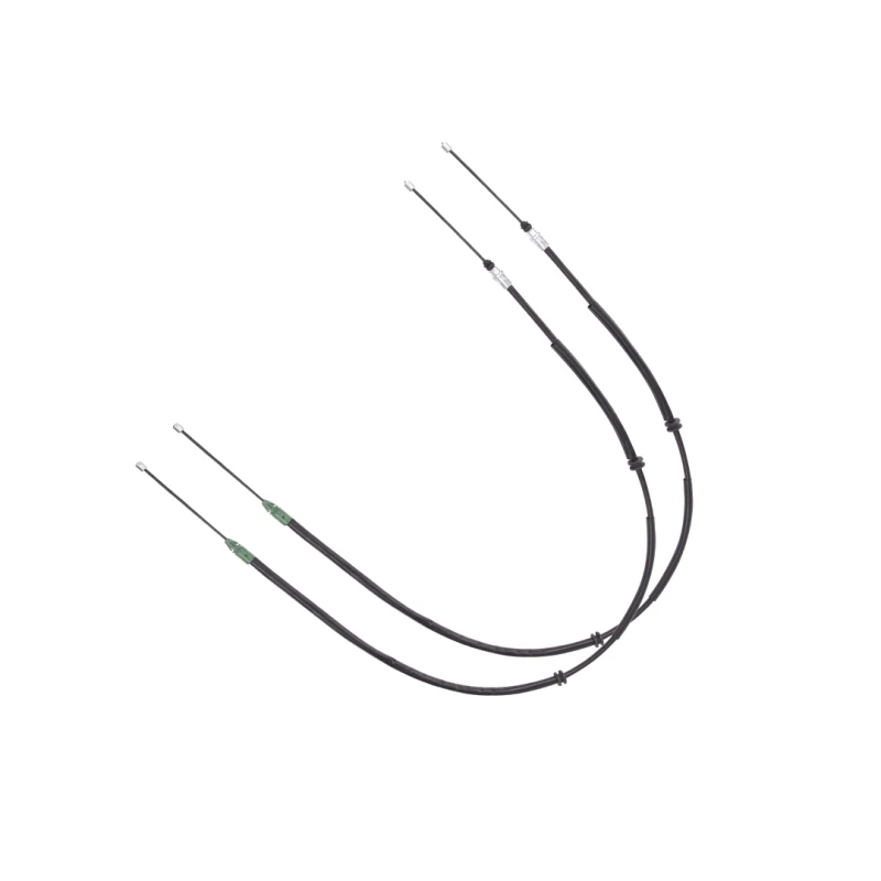 Image of STARK SKCPB-1051235 Brake Cable Left Rear, for left-hand/right-hand drive vehicles, 1525/1235mm Cable,parking brake (124)