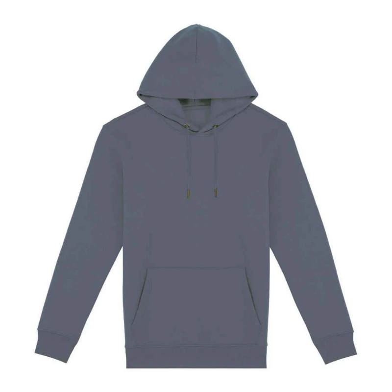 Image of Native Spirit Mens Heavyweight Hoodie in Mid Grey Size: Large Mid Grey Male L