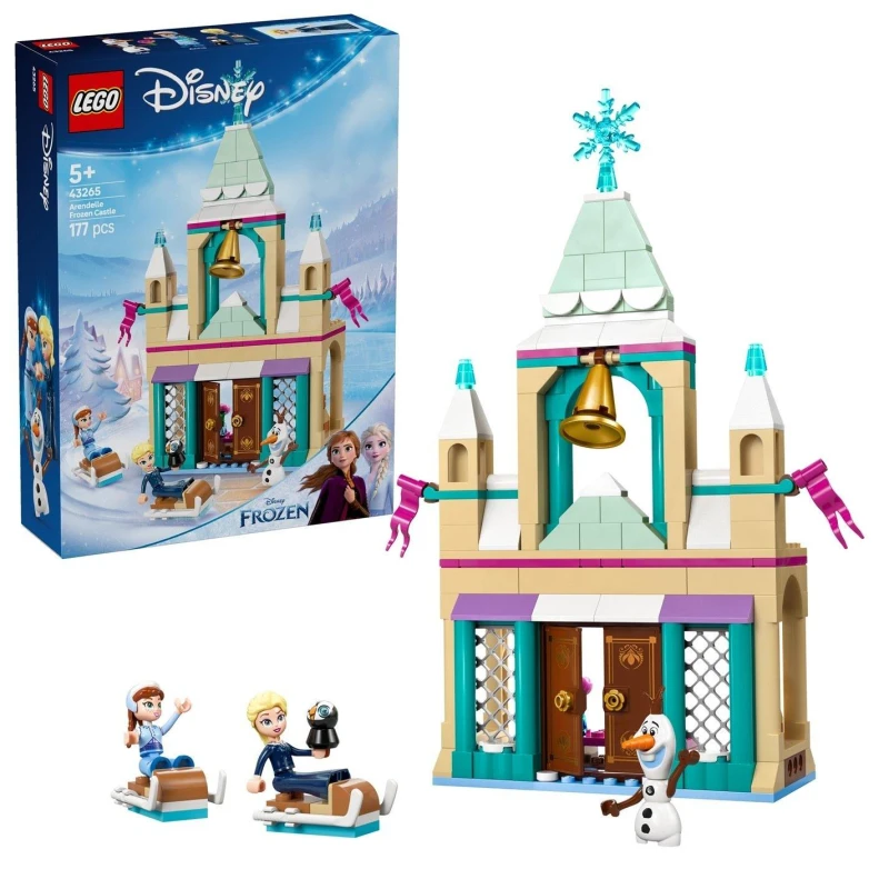 Image of LEGO LEGO Disney Arendelle Frozen Castle Building Toy Set 43265