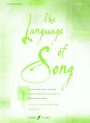 Image of The language of song Elementary by Nicola-Jane Kemp