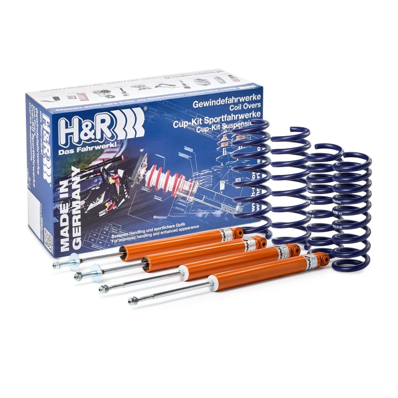 Image of Suspension kit, coil springs / shock absorbers H&R 40724-2