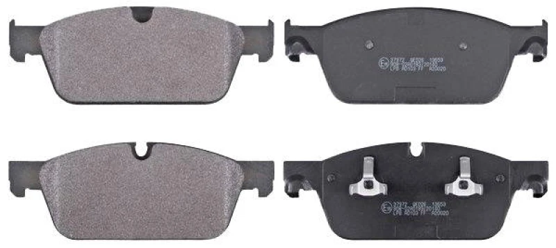 Image of A.B.S. 37972 Brake pad set prepared for wear warning indicator Brake Pad Set,disc brake (402)