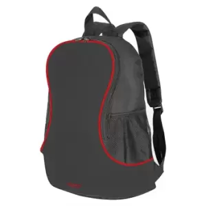 Image of Shugon Fuji Basic Backpack (10 Litres) (Pack of 2) (One Size) (Black/Red)