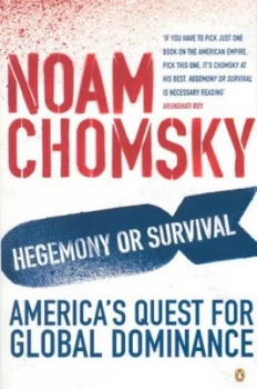 Image of Hegemony or Survival by Noam Chomsky Paperback