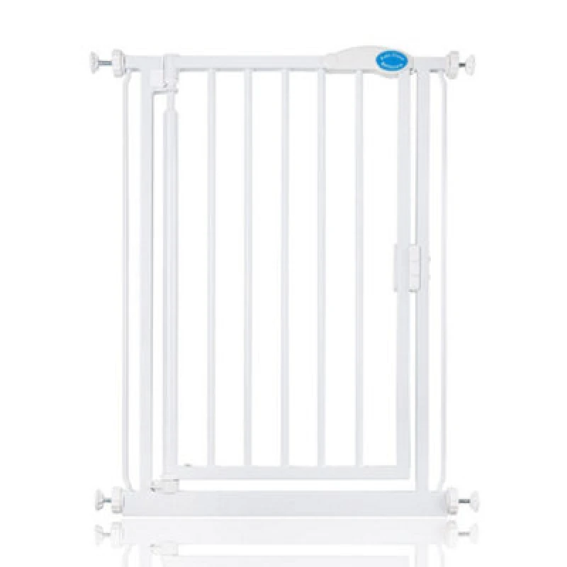 Image of Bettacare Auto Close Pet Gate, 61Cm - 66.5Cm, White, Extra Narrow, Narrow Pressure Fit Stair Gate For Dog & Puppy