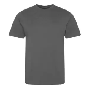 Ecologie Mens Organic Cascades T-Shirt (L) (Charcoal)