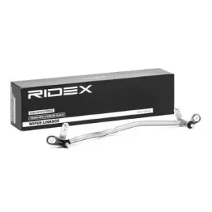 Image of RIDEX Wiper Linkage AUDI,SEAT 300W0006 8E1955023B,8E1955603A,8E1955603B Wiper Transmission 8E1955603C,8E1955603D,8H1955603,8H1955603A,8E1955603D