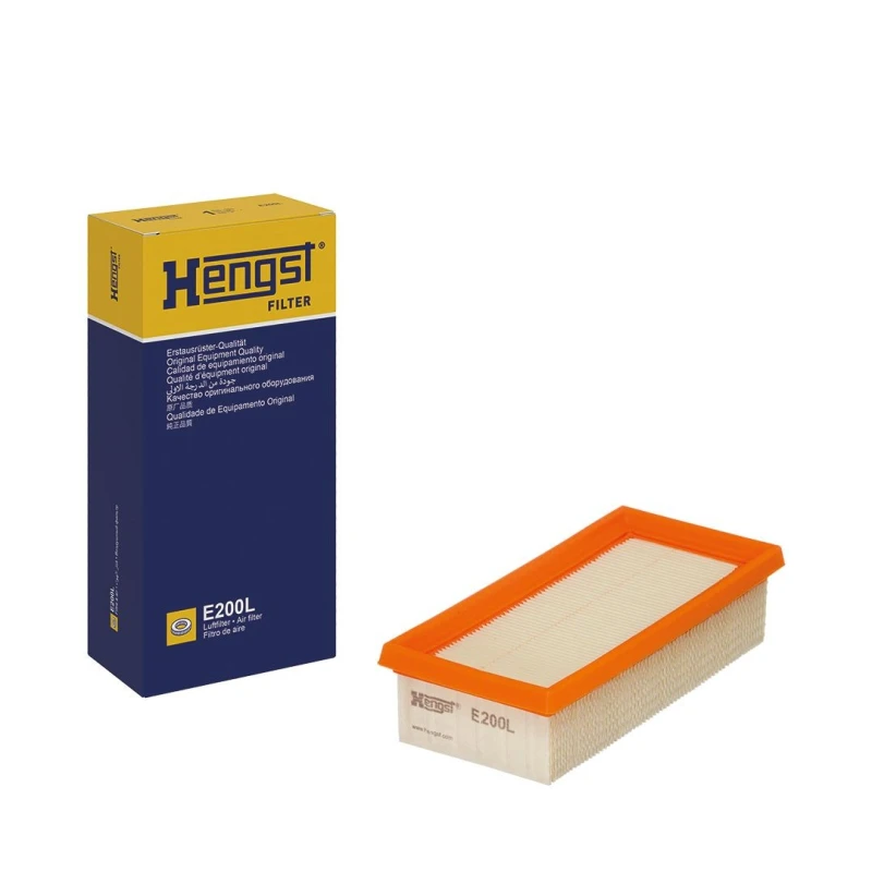 Image of HENGST FILTER E200L Air filter Filter Insert Air Filter (8)