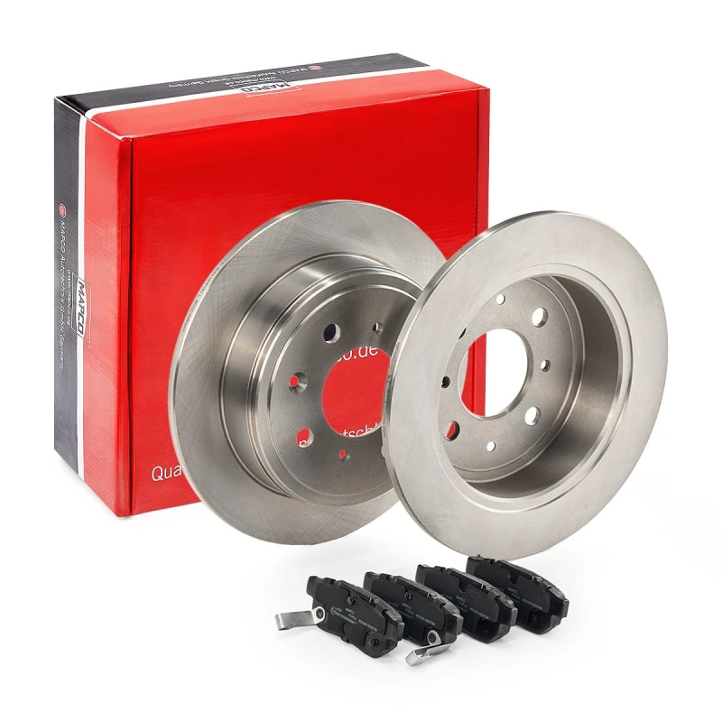 Image of MAPCO 47537 Brake disc and pads set Brake Disc Type: solid Brake Set,disc brakes (3405)