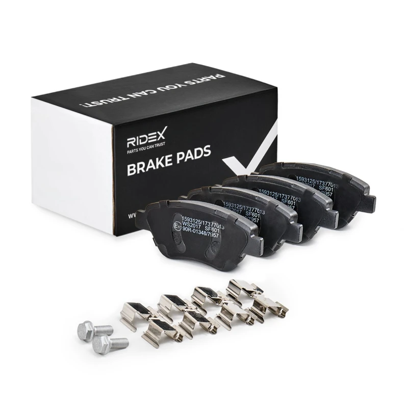 Image of RIDEX Brake pad set RIDEX 402B1678