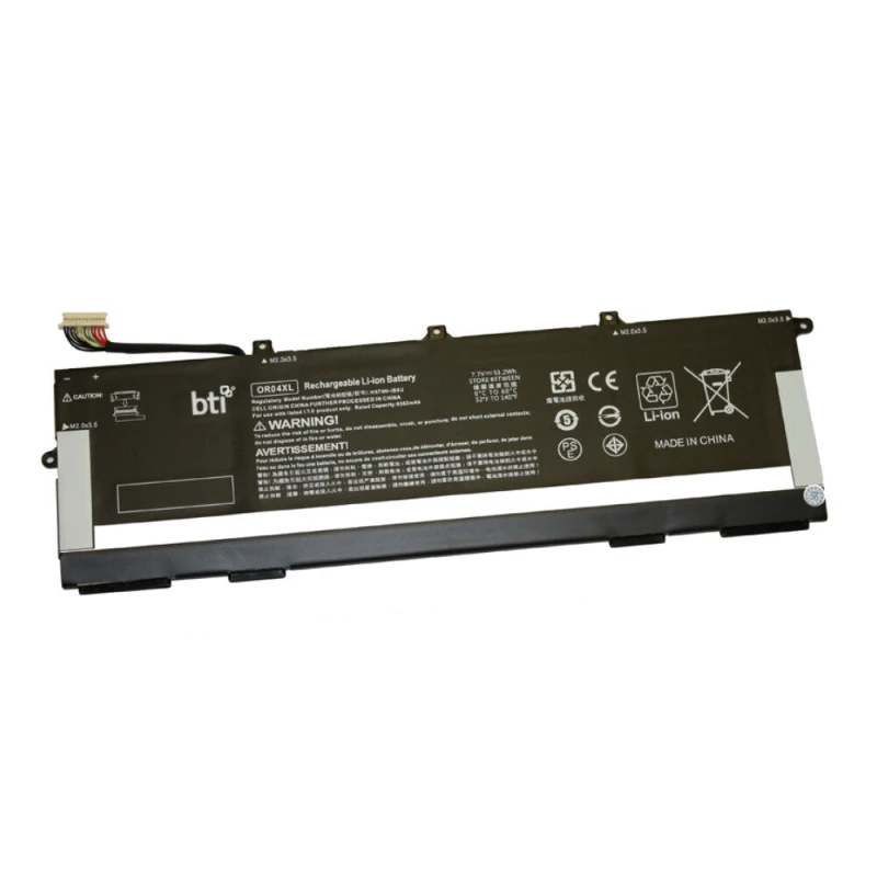 Image of BTI BTI L34449-005 compatible 53.2Wh 4-cell battery for HP ZHAN X 13 G2 EliteBook X360 830 G5 G6 L34449-005-BTI