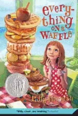 Image of everything on a waffle