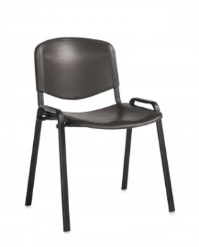 Image of Taurus plastic Meeting Room Stackable Room With no Arms - Black