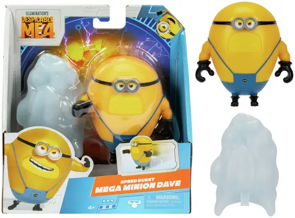 Image of Despicable Me 4 Despicable Me 4 Mega Minion Action Figure Dave