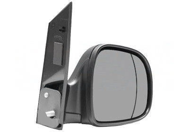 Image of VAN WEZEL 3080802 Wing mirror * HAGUS * Right, black, for manual mirror adjustment, Rough Outside Mirror (50)