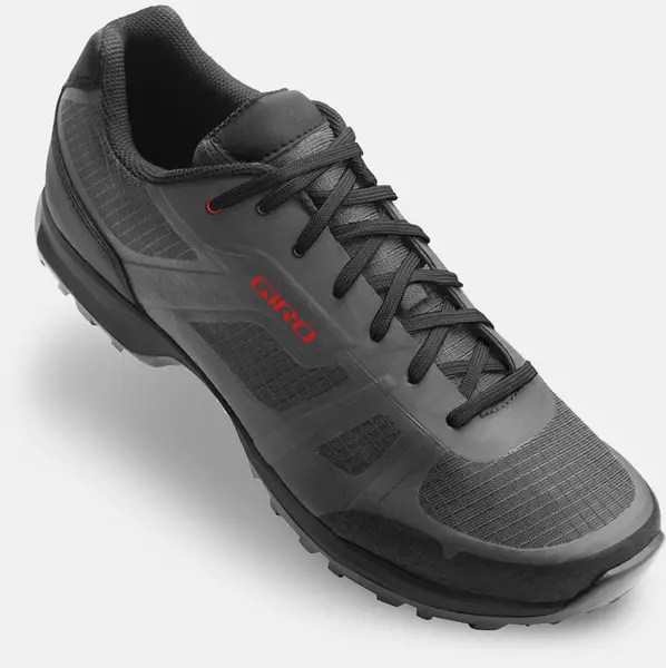 Image of Giro Gauge Womens Mountain Bike Shoes 41 TITANIUM/DARK SHADOW