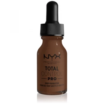 Image of NYX Professional Makeup Total Control Pro Drop Foundation Foundation Shade 22 - Deep 13ml