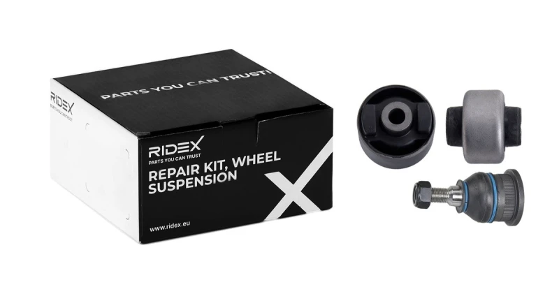 Image of RIDEX 771R0127 Repair Kit, wheel suspension Front Axle Left, with ball joint Repair Kit,wheel suspension (771)