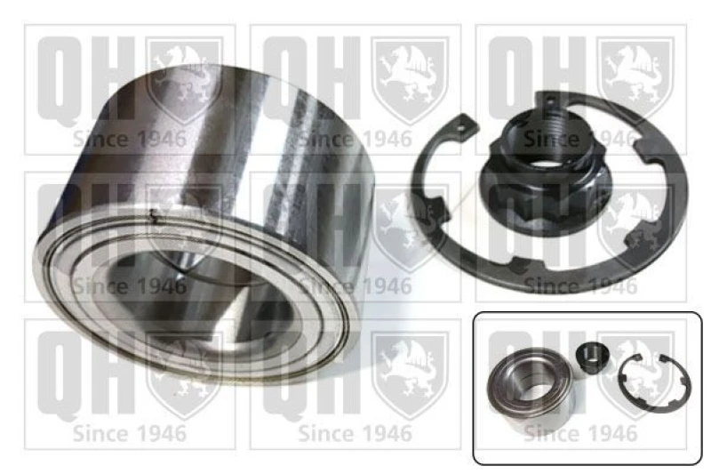 Image of QUINTON HAZELL Wheel bearing kit QUINTON HAZELL QWB1535