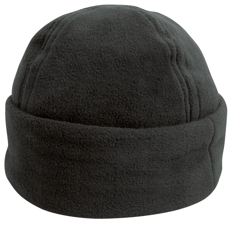 Image of Result Result Men Winter Essentials Active Fleece Ski Bob Hat in Black Size: Small Black S Male 5054171286256