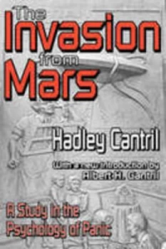 Image of The Invasion from Mars by Hadley Cantril Paperback