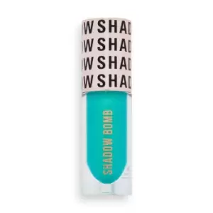 image of Makeup Revolution Shadow Bomb Cream Eyeshadow 4.6ml (Various Shades) - Obsessed Teal