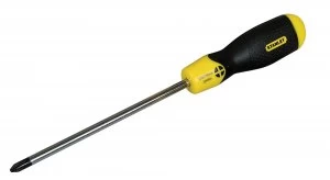 image of Stanley Cushion Grip Pozidriv 0PT x 60mm Screwdriver