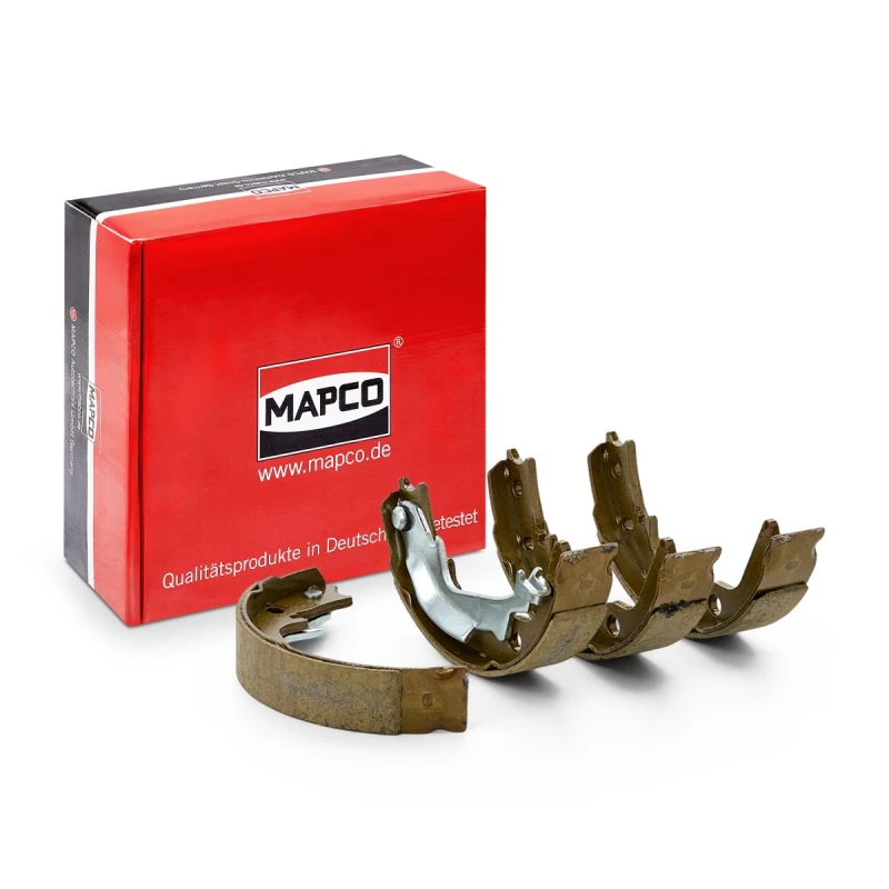 Image of MAPCO 8581 Brake Shoes Rear Axle Brake Shoe Set (70)