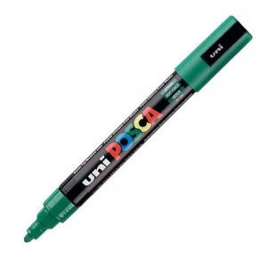 image of Posca PC-5M Marker Medium Green PK1