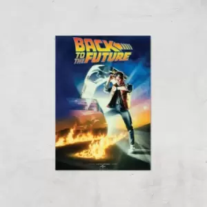 image of Back To The Future Part 1 Giclee Art Print - A2 - Print Only