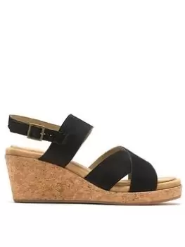 Image of Hush Puppies Willow X Band - Black, Size 6, Women