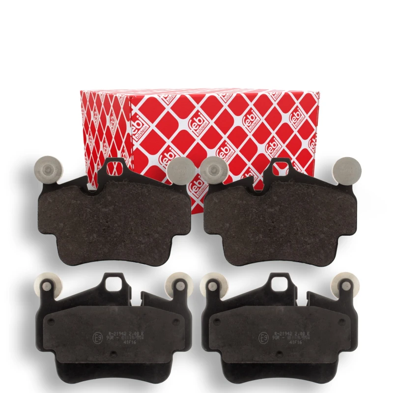 Image of FEBI BILSTEIN 116171 Brake pad set prepared for wear warning indicator Brake Pad Set,disc brake (402)