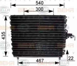 Image of Condenser Air Conditioning 8FC351035-771 by BEHR