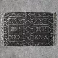 Image of Gallery Direct Yuma Rug in Black