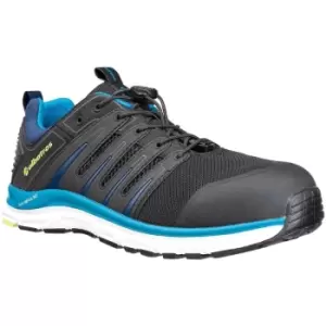 Image of Albatros Mens Textile Safety Shoes (11 UK) (Black/Blue) - Black/Blue