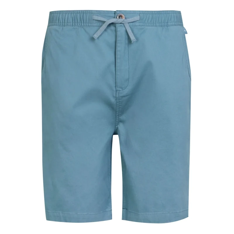 Image of Regatta Regatta Men 'Aldan' Casual Chino Shorts in Mid Blue Size: 34 Mid Blue 34 Male 5063019649375