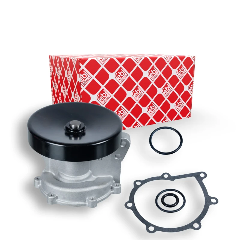 Image of FEBI BILSTEIN 19600 Water pump Cast Aluminium, with gaskets/seals Cast Aluminium Water Pump (1260)