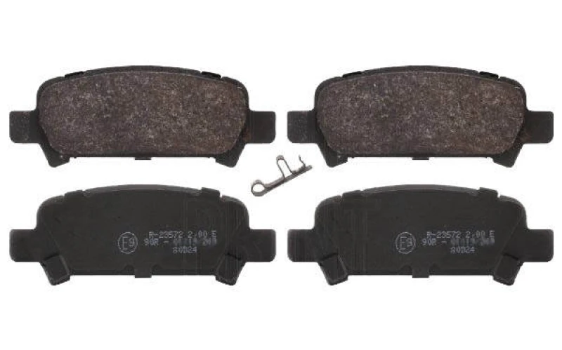 Image of Blue PRINT ADS74219 Brake pad set Rear Axle, with acoustic wear warning Brake Pad Set,disc brake (402)