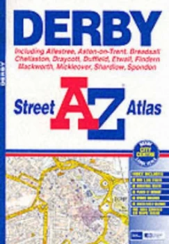 Image of A-Z Street Atlas Derby Paperback
