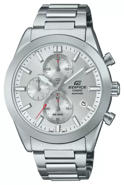 Image of Casio EFB-710D-7AVUEF Edifice (41mm) Silver Dial / Stainless Watch