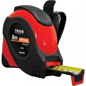 image of Fisco Big T Tape Measure Metric 8m 25mm