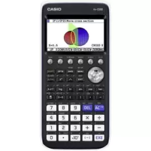 image of Casio fx-CG50 Graphing calculator Black Display (digits): 21 battery-powered (W x H x D) 89 x 18.6 x 188.5 mm