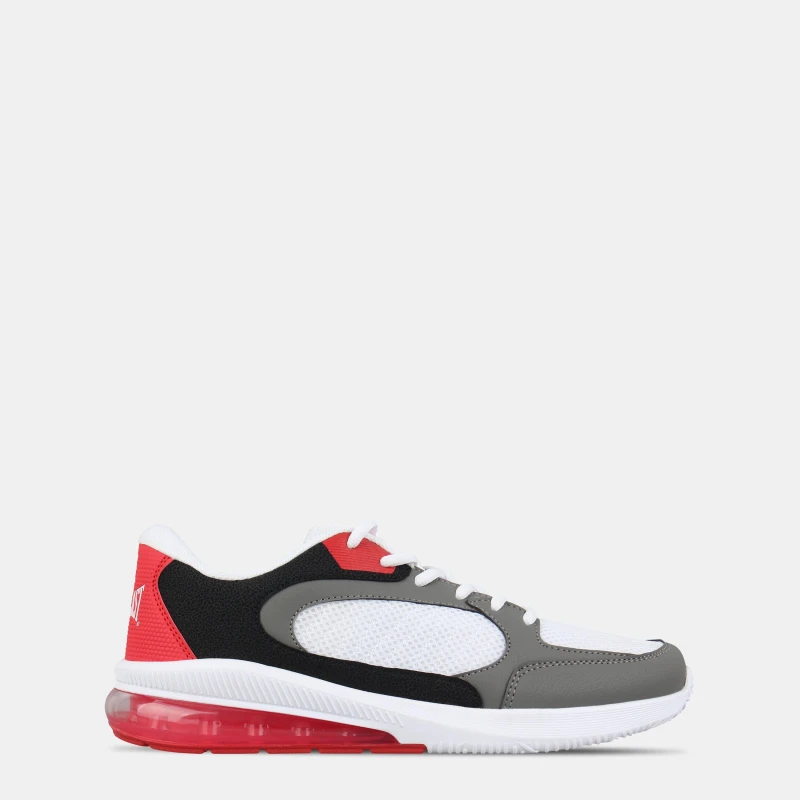 Image of Everlast Mens Assist Lightweight Basketball Trainers White/Red09 male 7 (41)