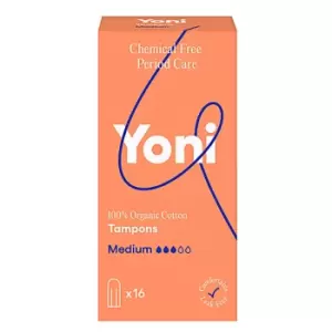 Image of Yoni Organic Cotton Tampons Medium (16)