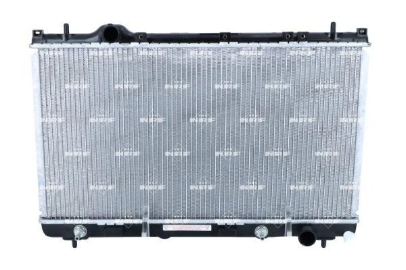 Image of NRF 50256 Engine radiator EASY FIT Brazed cooling fins, Aluminium, with mounting parts Aluminium Radiator,engine cooling (470)