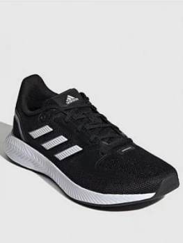Image of adidas Runfalcon 2.0 - Black/White, Size 4, Women